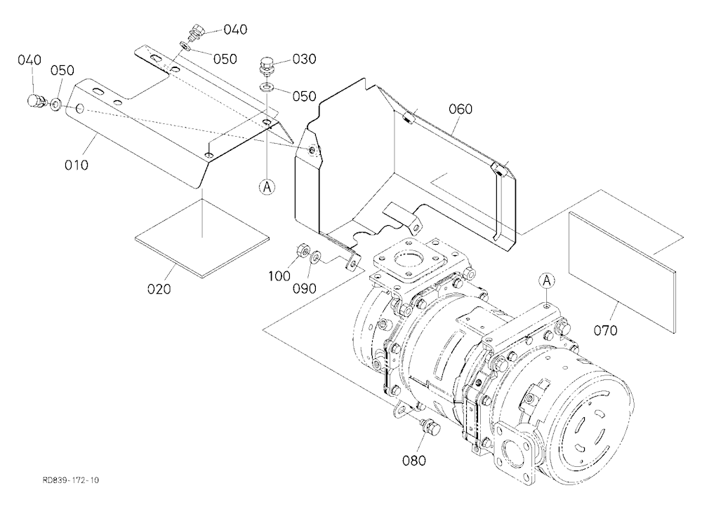 Diesel Particulate Filter Muffler Cover