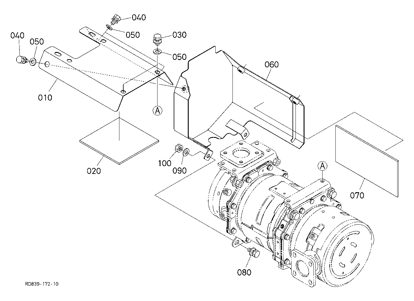 Diesel Particulate Filter Muffler Cover