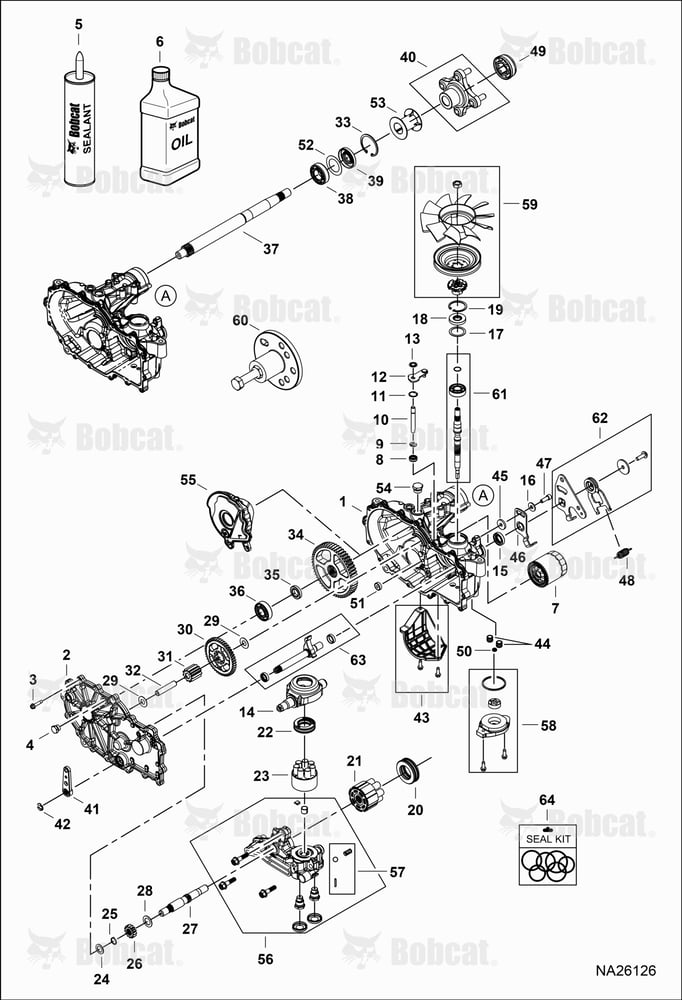 Transaxle Left