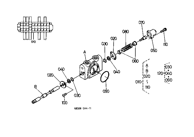 Spool Section (Travel Speed 2Nd)