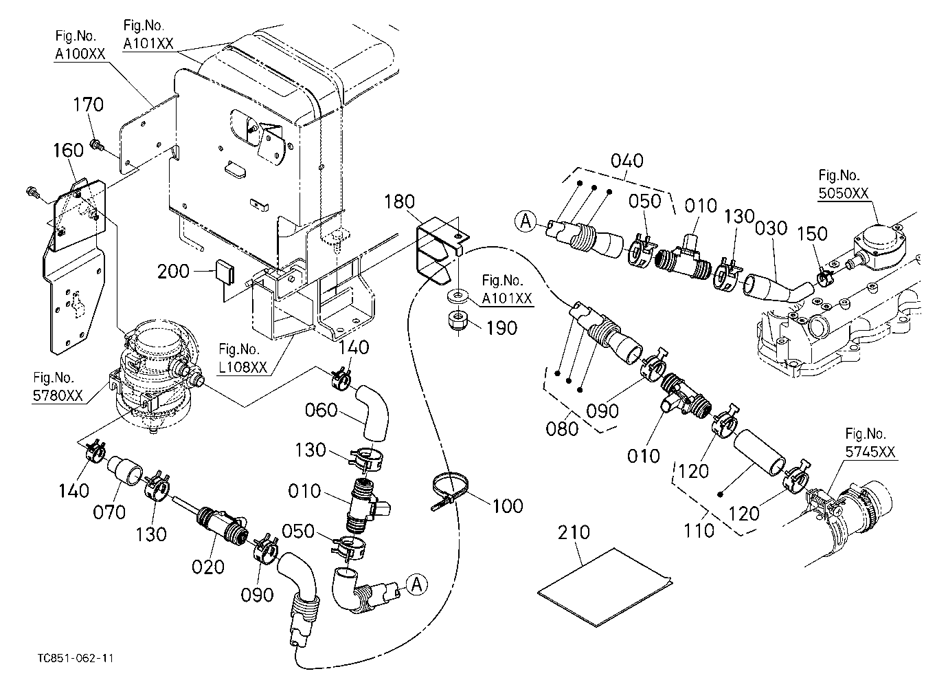 Heater Kit (Heater/Pipe) (W/G No.Mx6812) [Option]