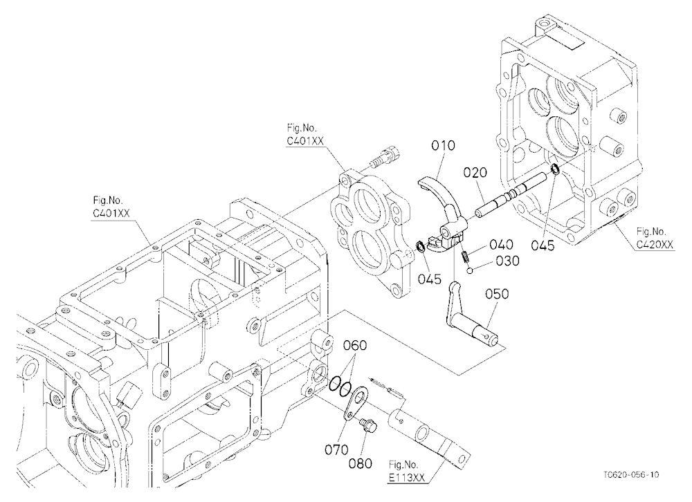 Shuttle Shift Fork