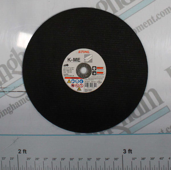 Pid si 08350108001 pt cutting wheel k me 350mm14 in. pos 1