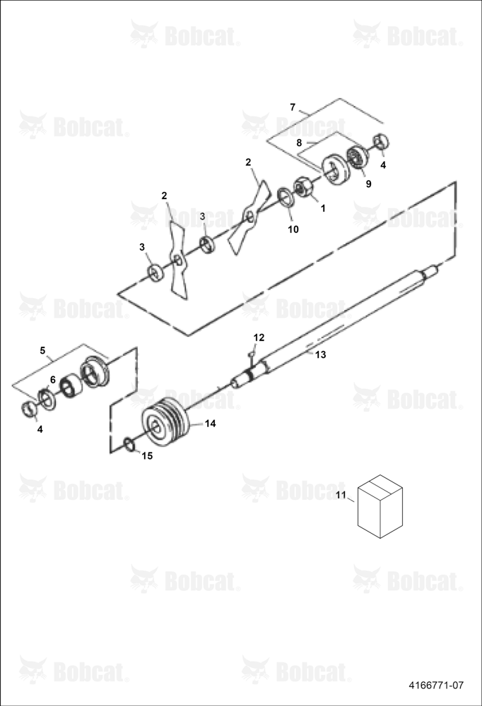 Reel 1/32" BLADES-1/2" Spacing