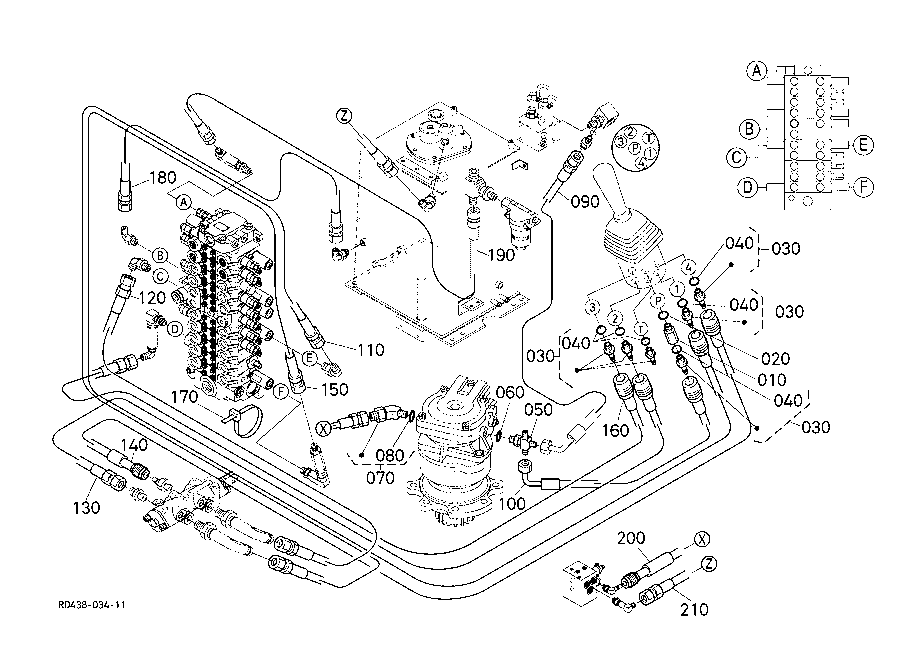 Oil Piping (Control Lh)