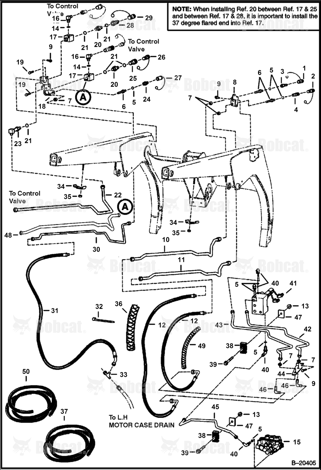 High Horsepower Hydraulics (Auxiliary Hydraulics) (W/Poppet Couplers)