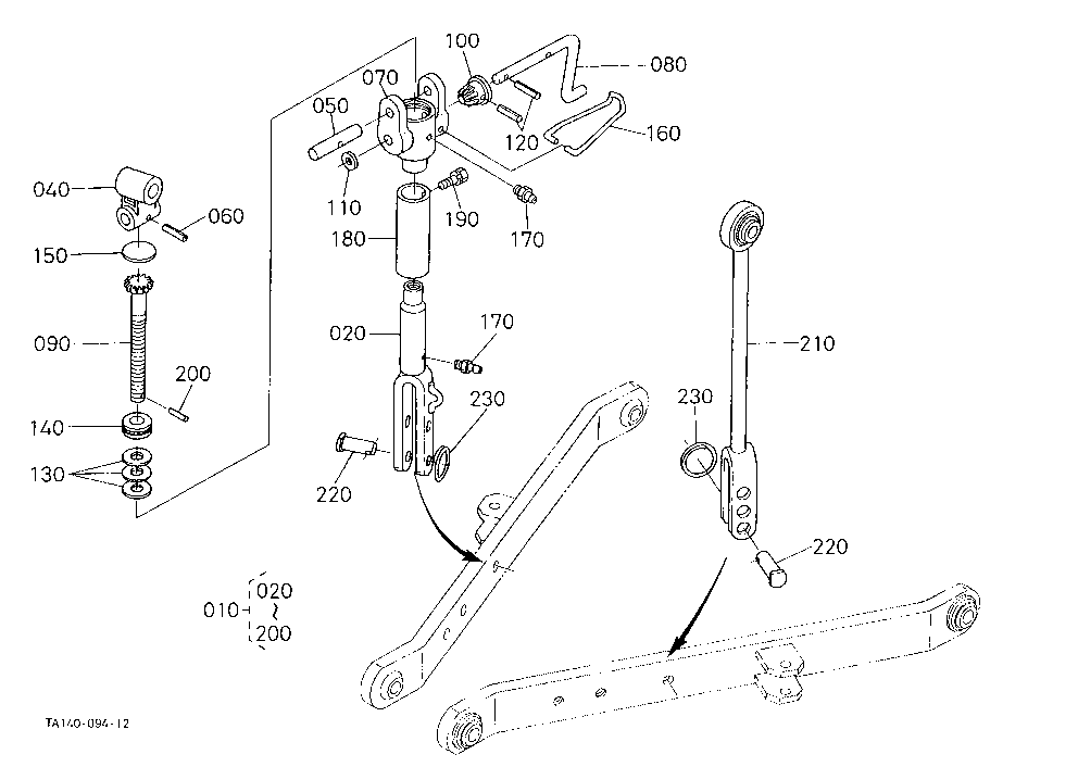 3-Point Linkage 2(Lift Rod)