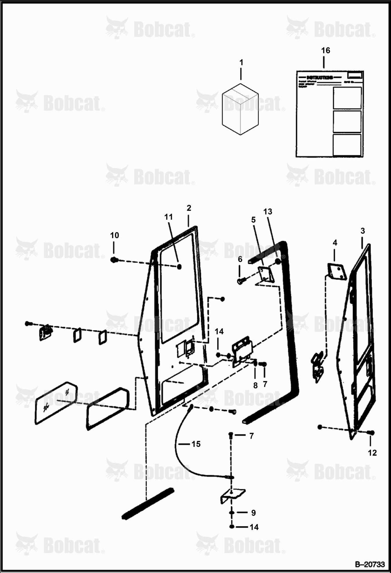 CAB Door Kit
