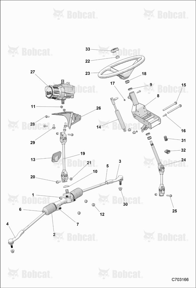 STEERING, Steering Asm