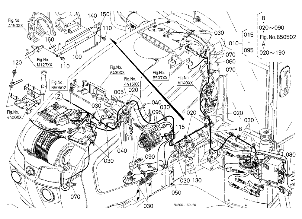 Electrical Wiring (Engine Lh)