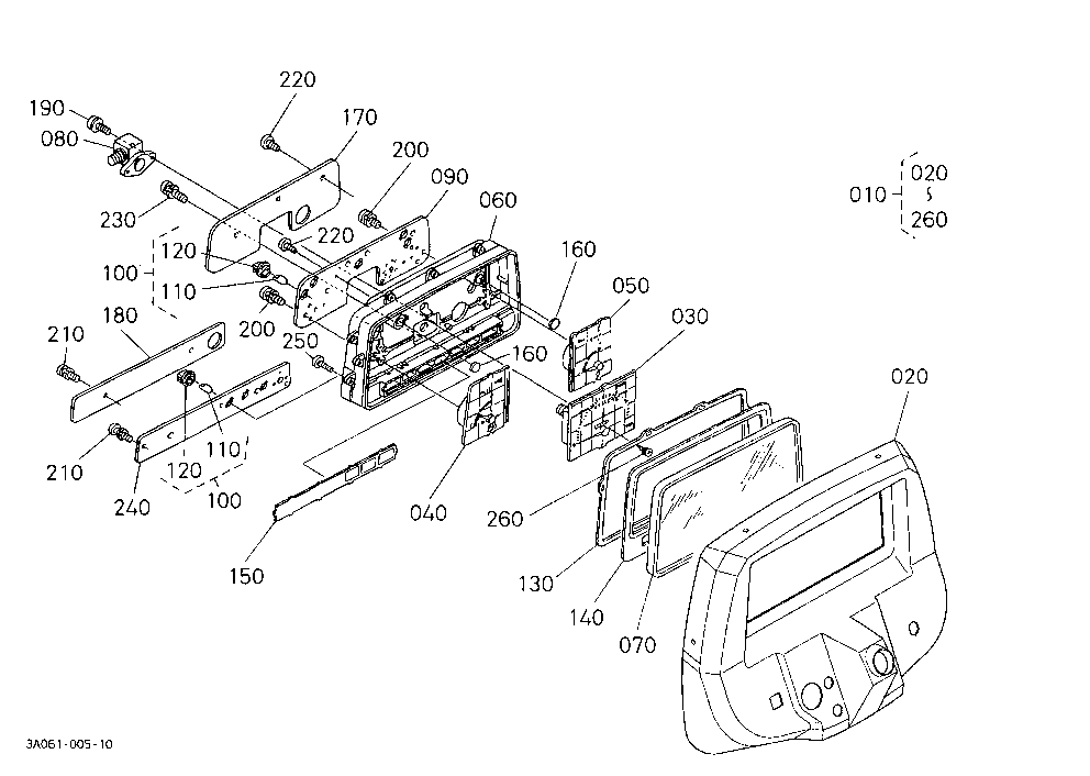 Panel Board [Component Parts] [Rops Type]