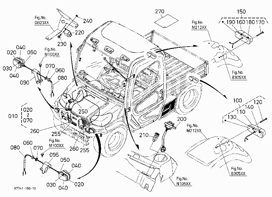 TURN SIGNAL LIGHT/HAZARD LIGHT KIT [OPTION] K7741-