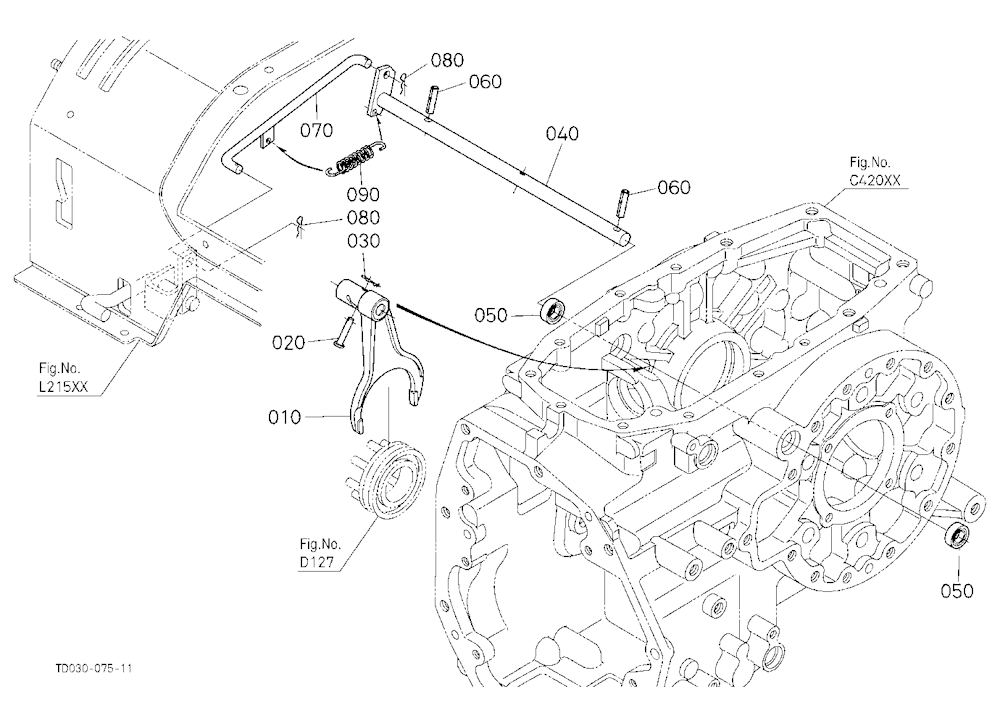 Differential Lock Shift Fork [Except Hst Type]