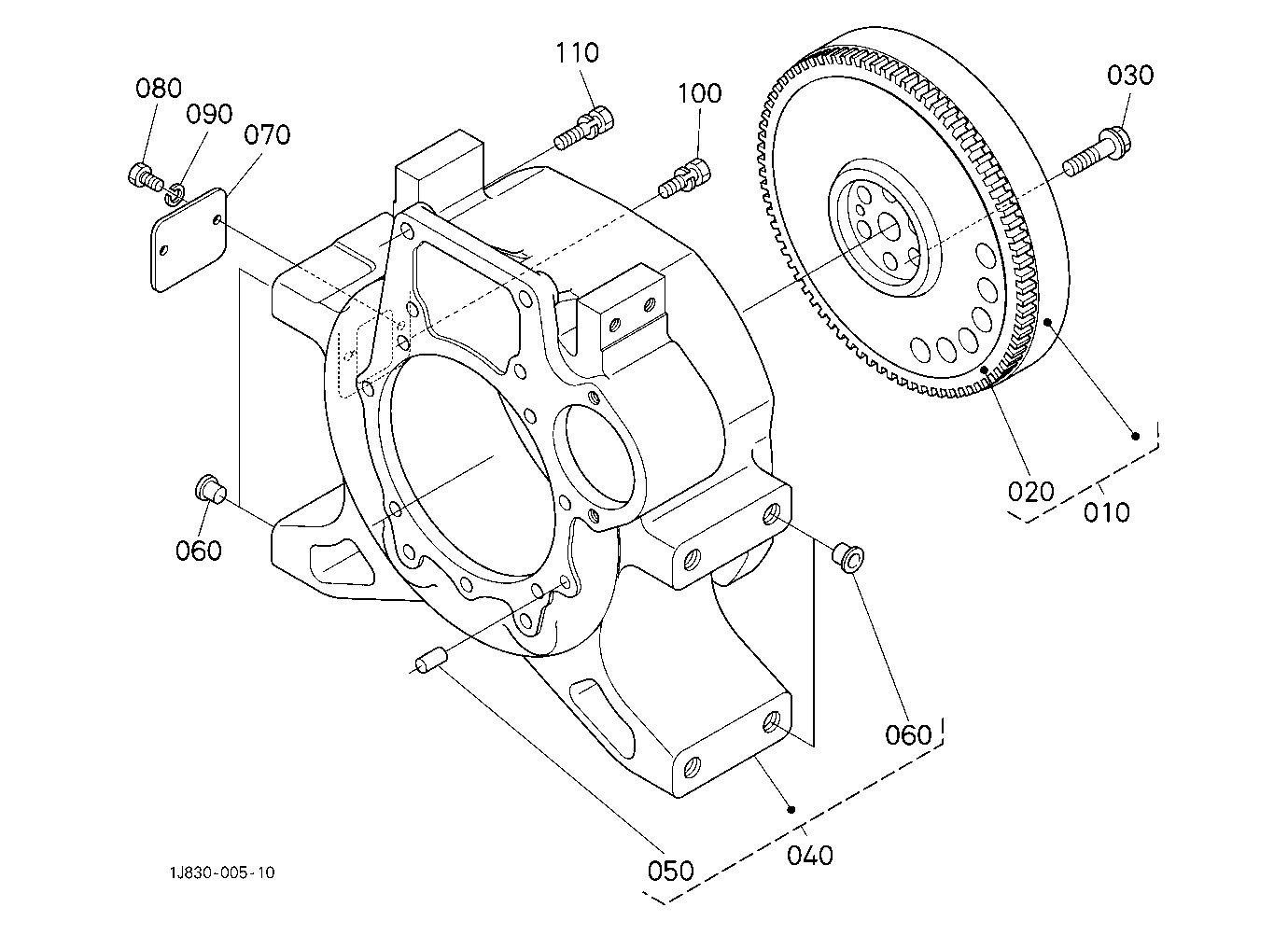Flywheel [D1803-M-E3-Lb1/D1803-M-E3-Lb2]