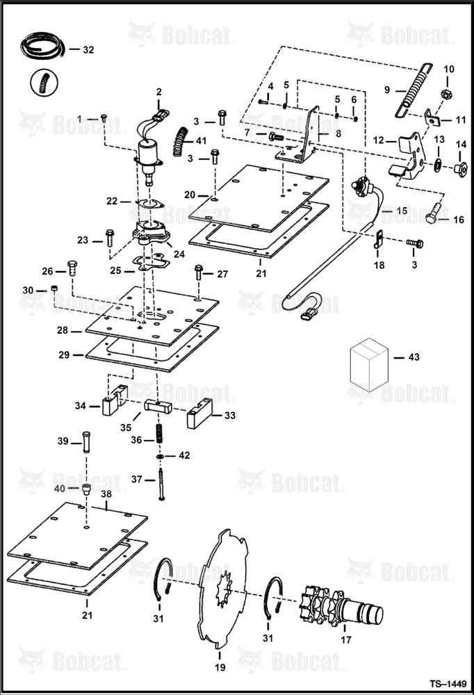 Disc Brake (Non-Flat Top Chaincase)  515834999 & Below, 516221999 & Below
