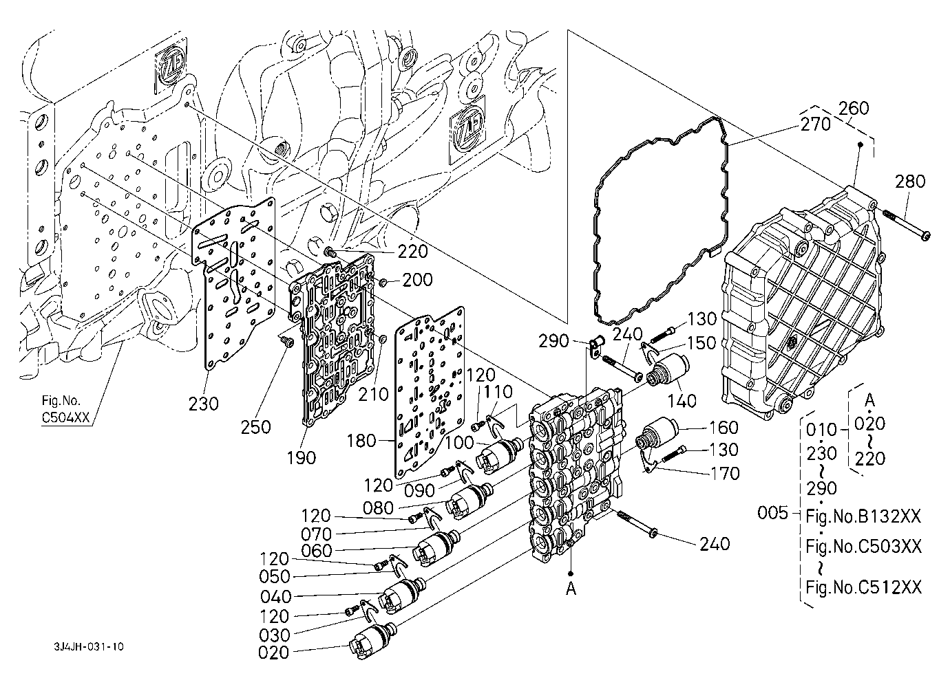 Transmission (Valve/Regulater) Component Parts