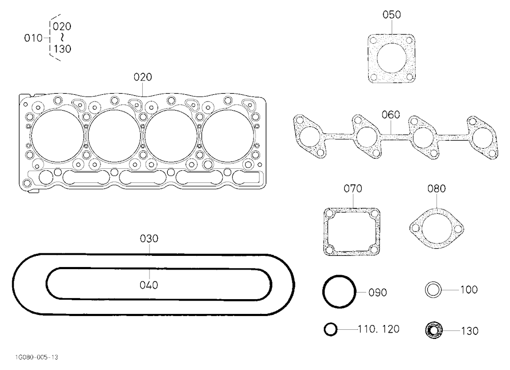 Upper Gasket Kit