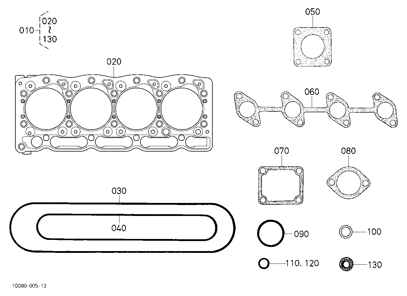 Upper Gasket Kit