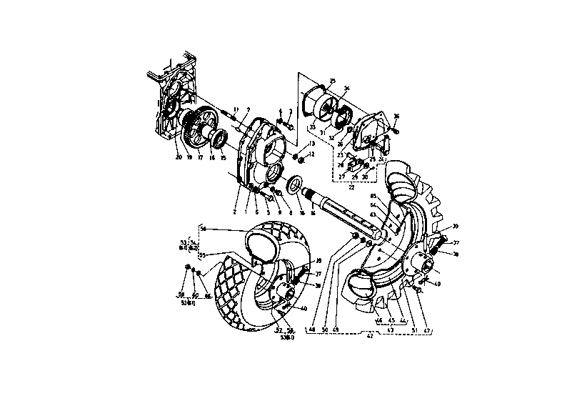 Rear Wheel And Brake Group