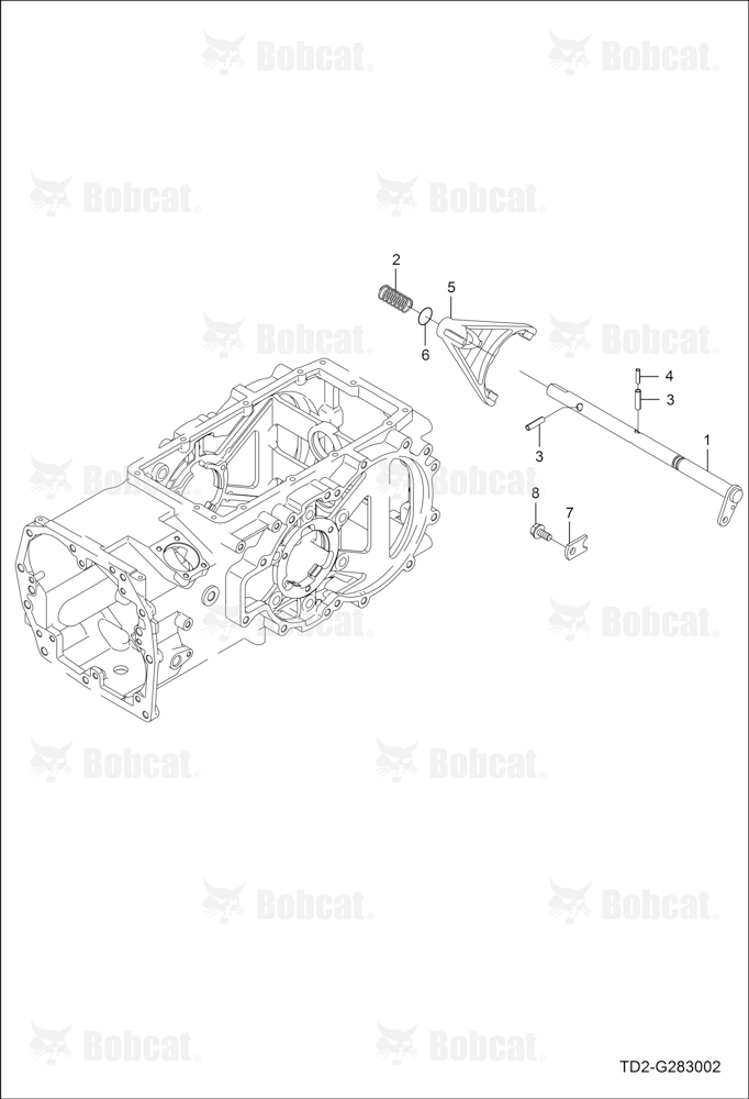 Rear DIFF Lock Group