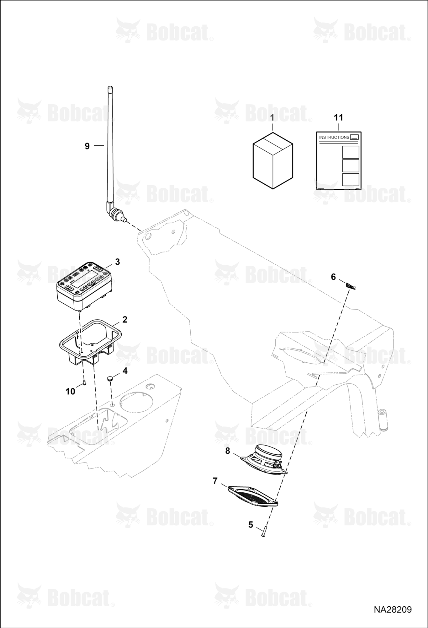 Radio Kit  B4LD11001 - B4LD16799