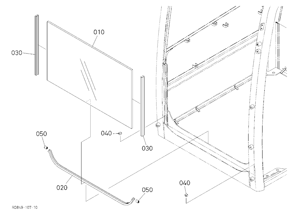 Cabin (Window Front Lower)
