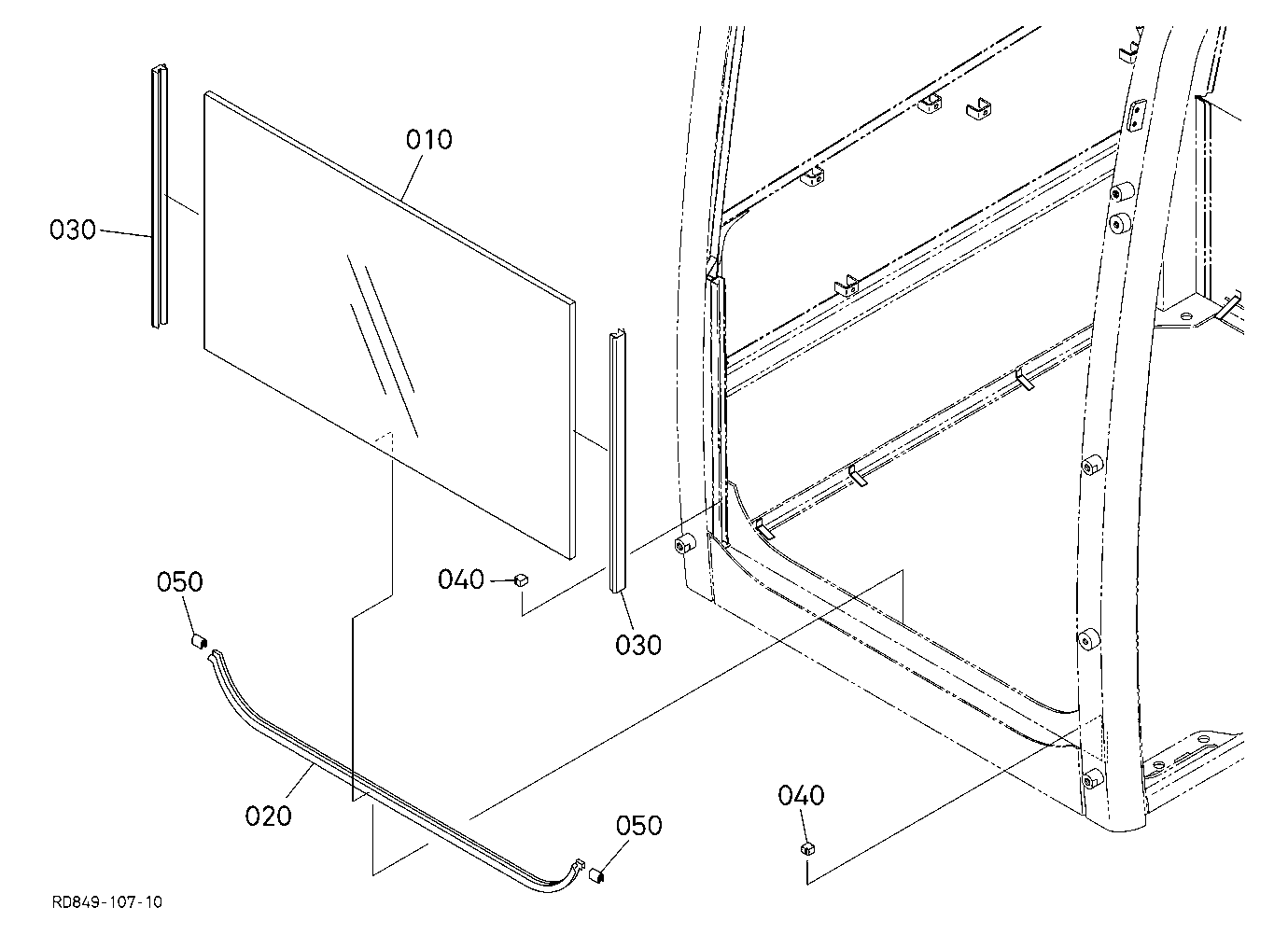 Cabin (Window Front Lower)