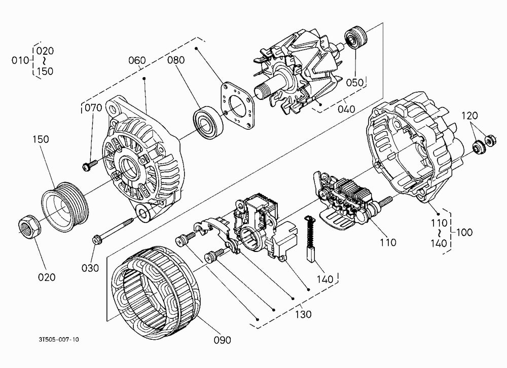 ALTERNATOR [COMPONENT PARTS]
