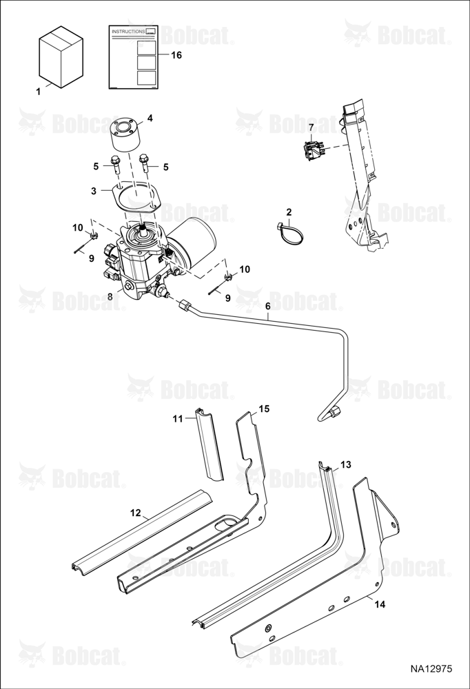 Reversing Fan Kit  B3BT12042 - B3BT12204