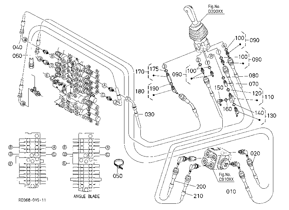 Oil Piping (Control Rh)