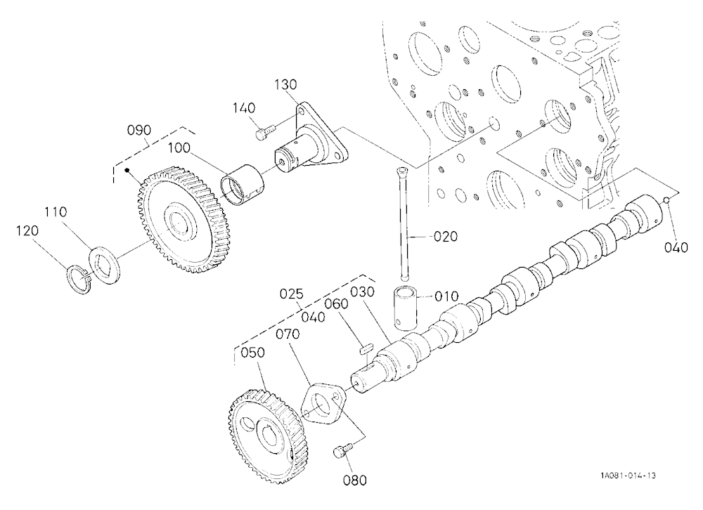 Camshaft And Idle Gear Shaft