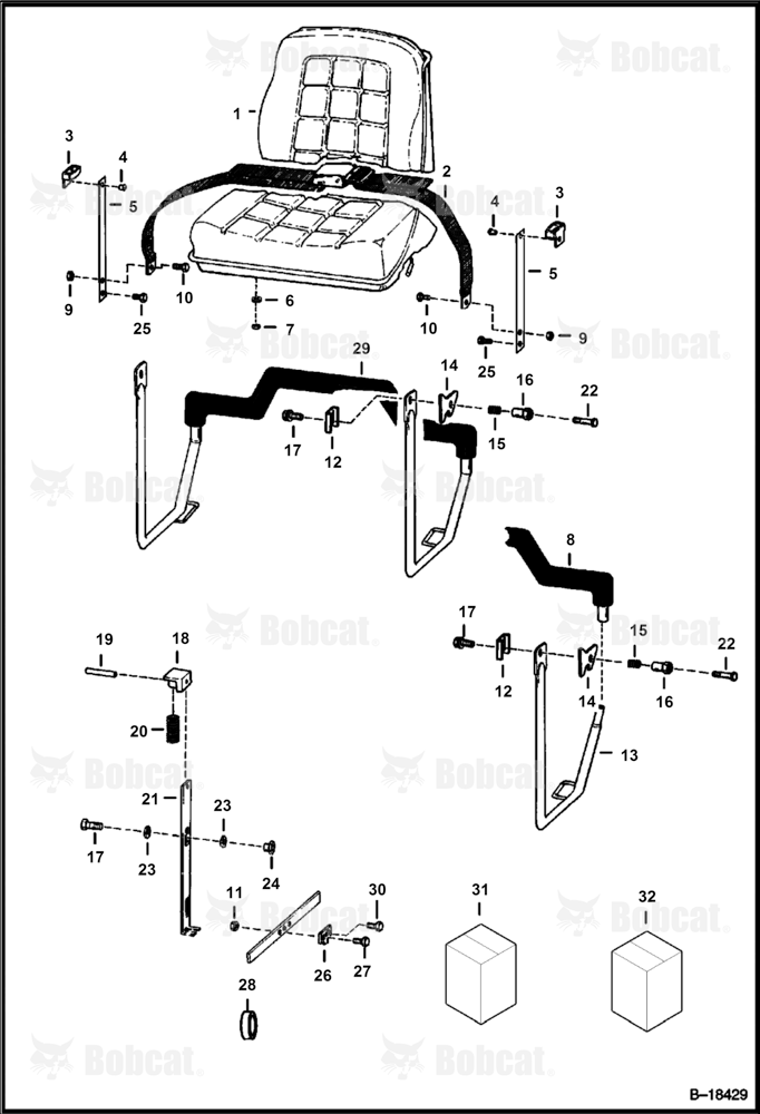 Seat & Seat Bar
