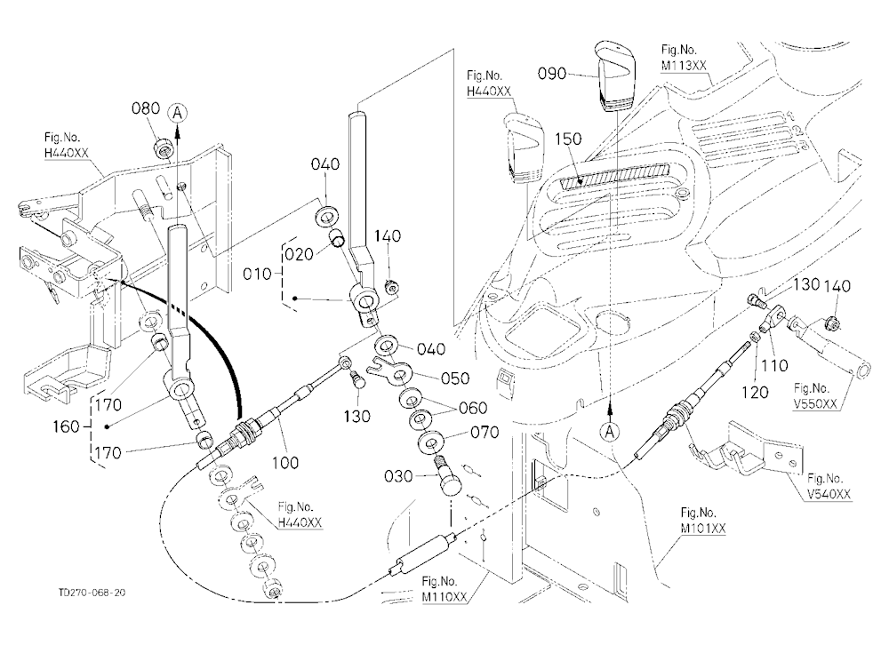Position And Draft Control Lever (With Draft) (W/G