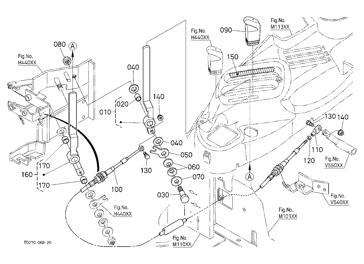 Position And Draft Control Lever (With Draft) (W/G