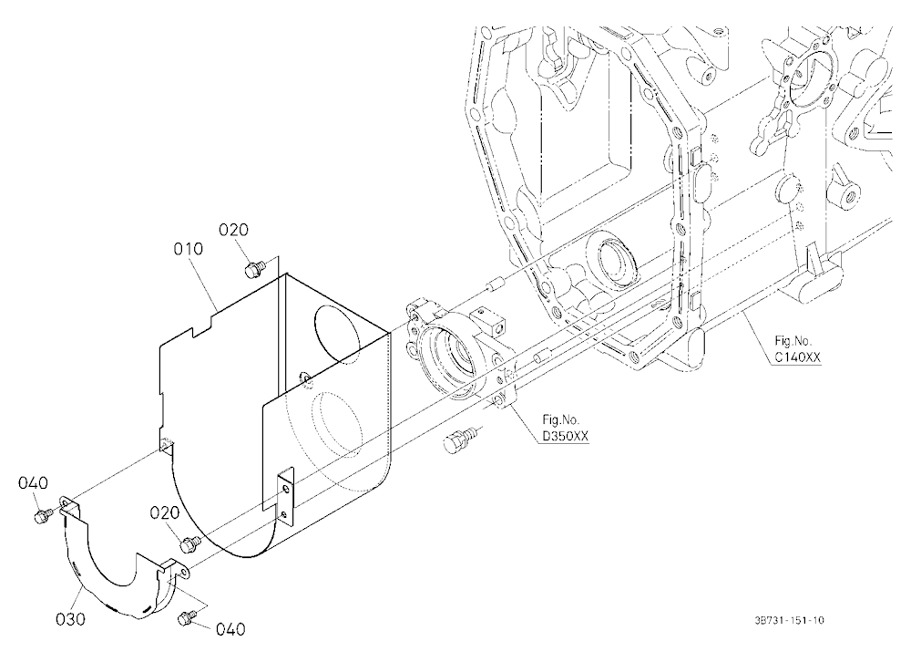 Front Drive Clutch Cover