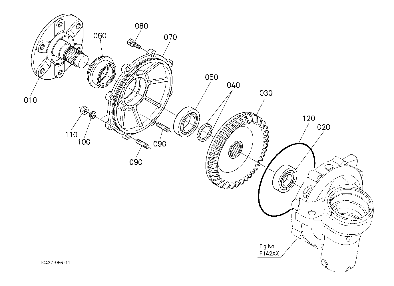 Front Axle Rh