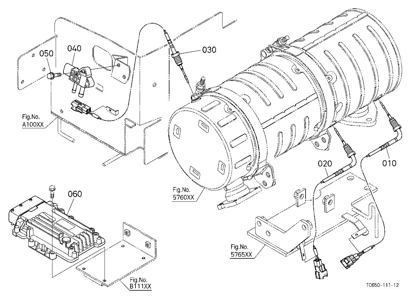 Engine Electrical Parts (Muffler/Ecu)