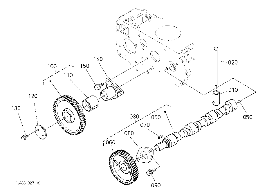Camshaft And Idle Gear Shaft