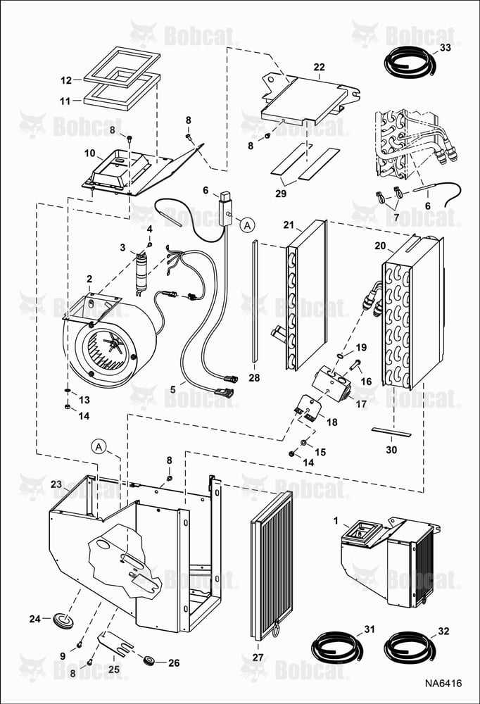 Heater & A/C (HVAC Assy)