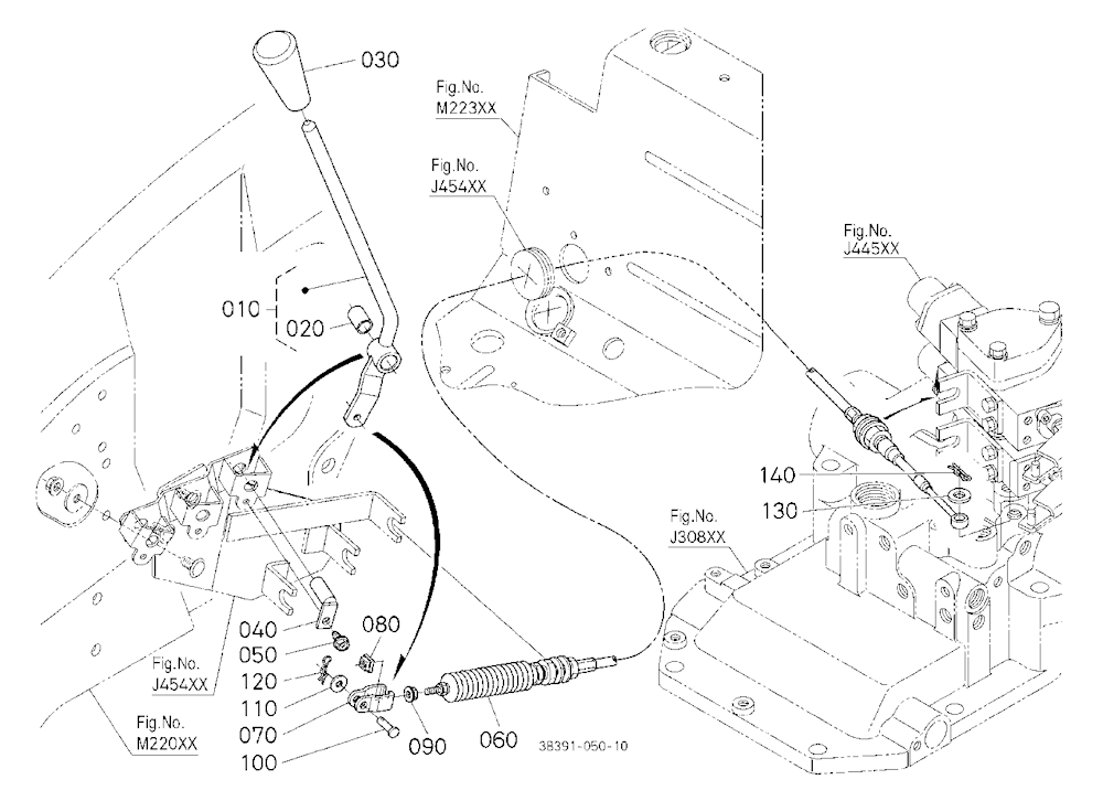 Auxiliary Control Valve Lever (2Nd)