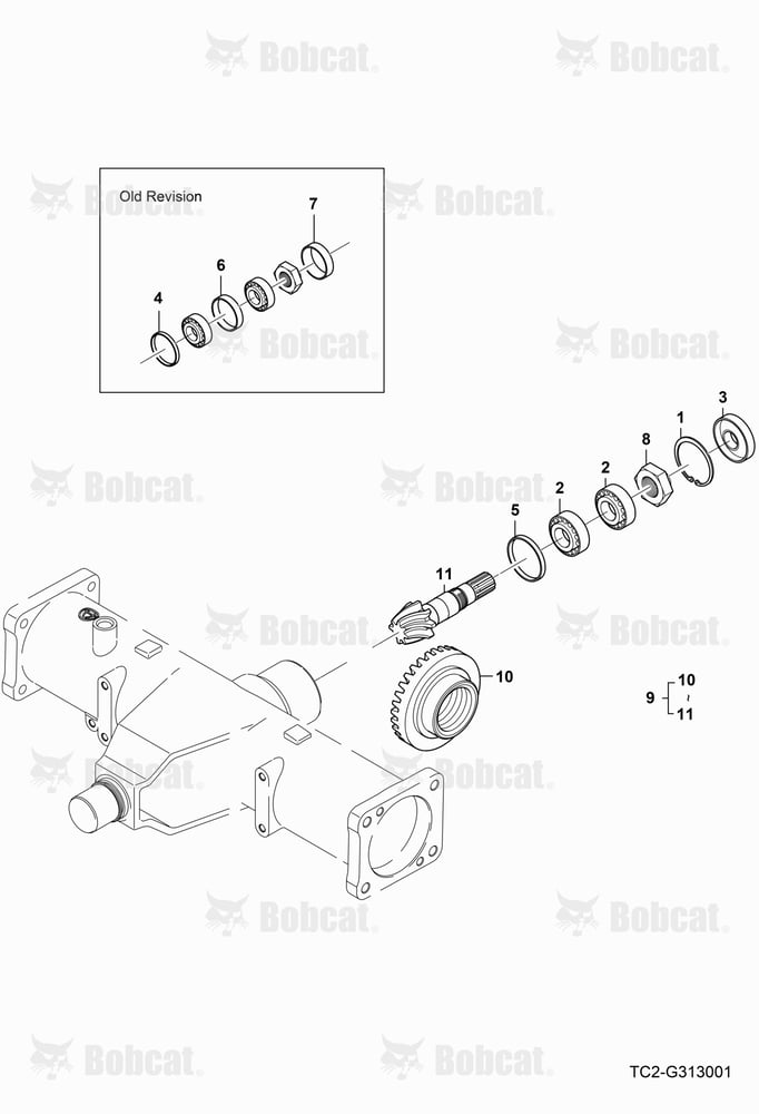Bevel Pinion Shaft Group