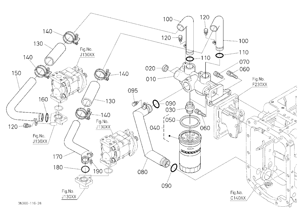 Hydraulic Oil Line (Suction)