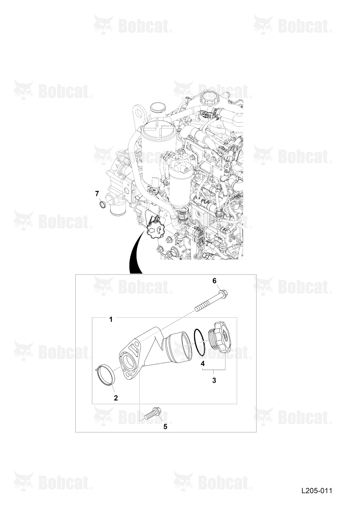Lubricating Oil Filler