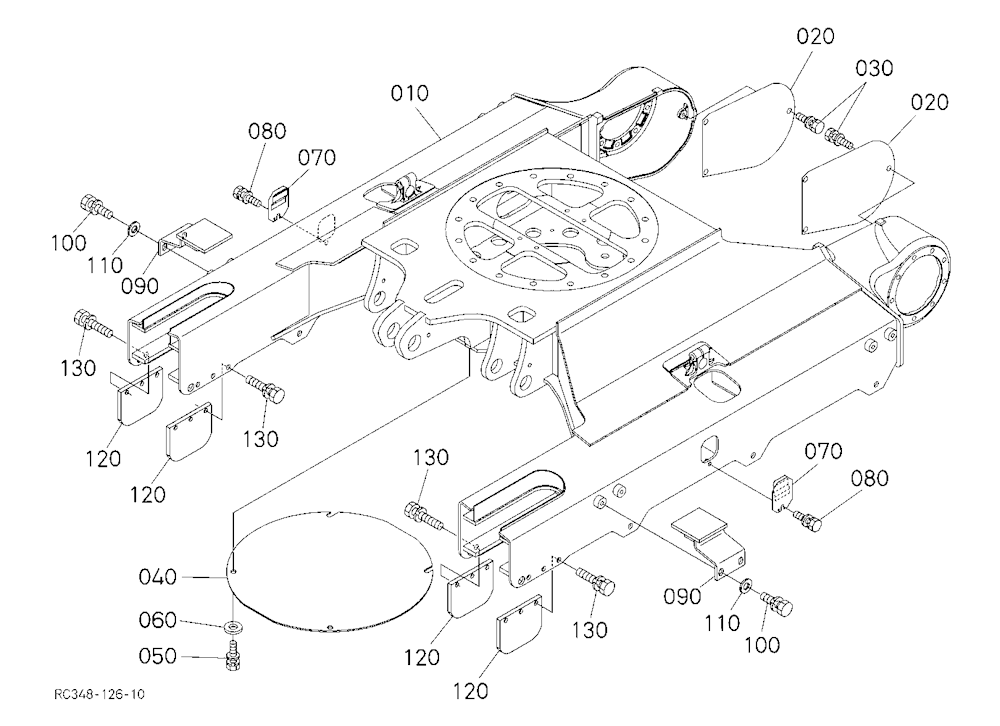 Track Frame(Iron Crawler)