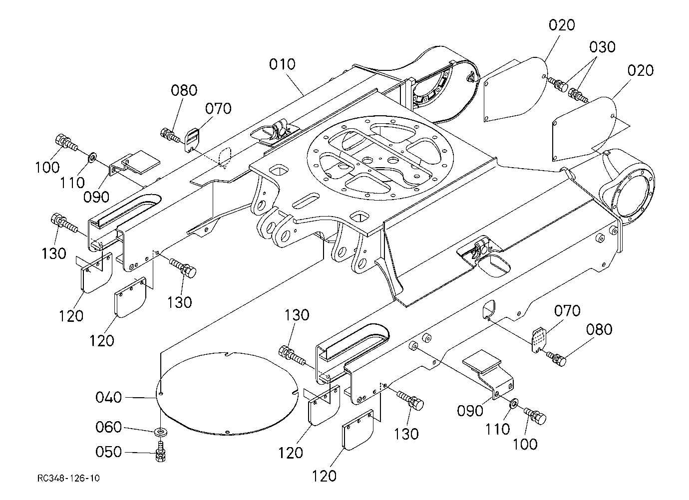 Track Frame(Iron Crawler)