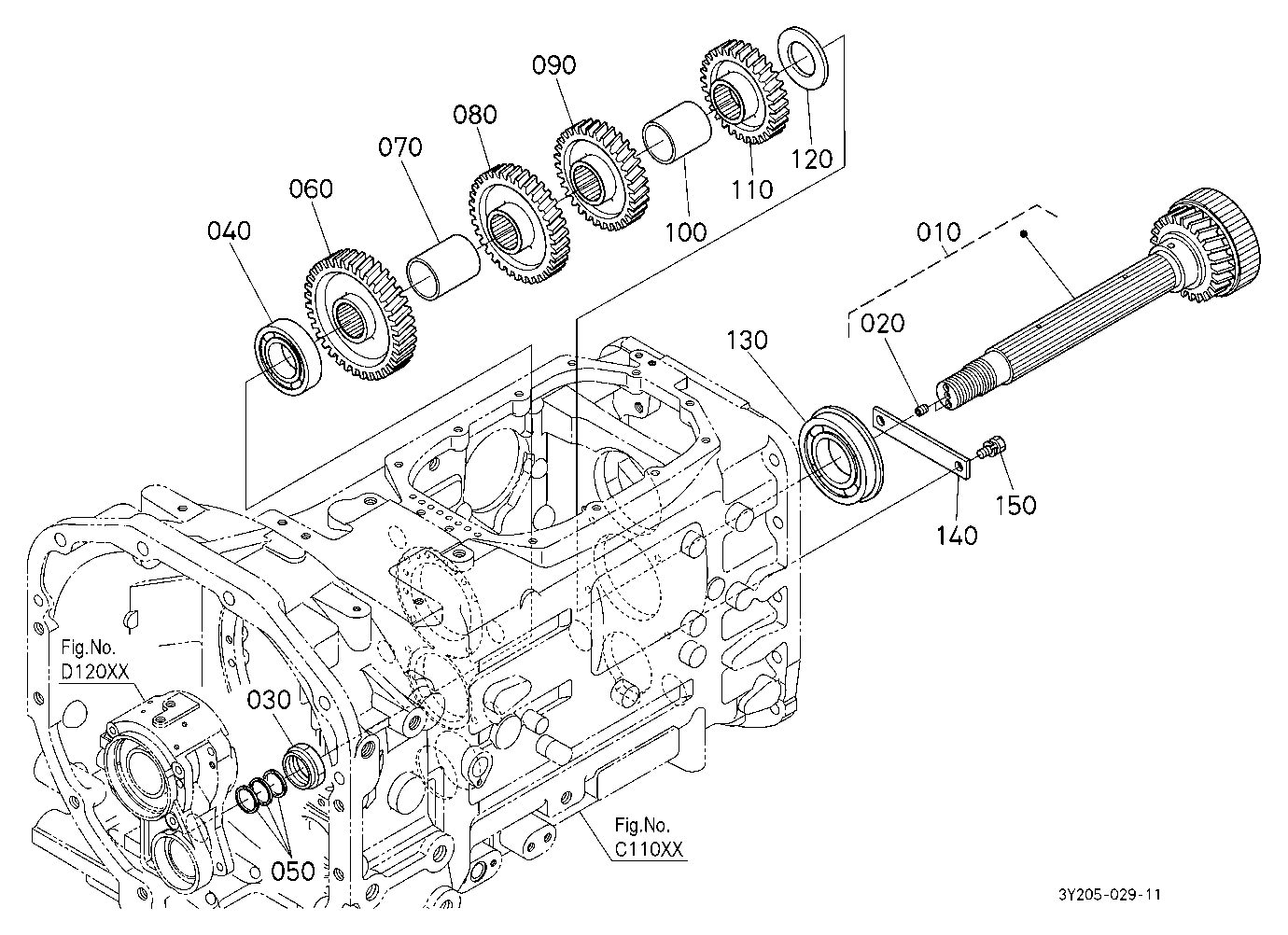Countershaft