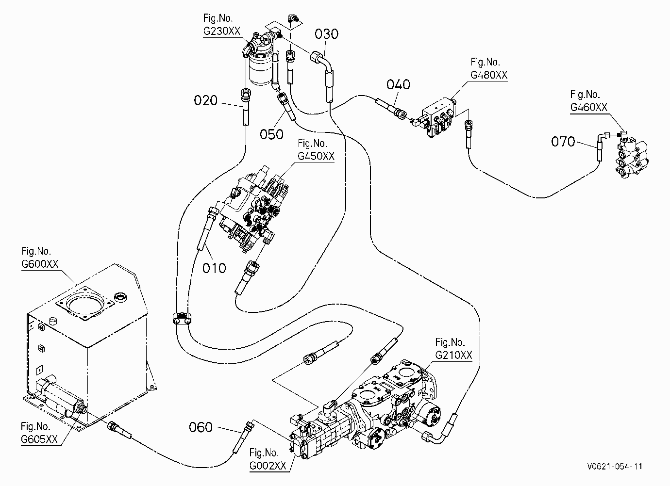 OIL PIPING (DELIVERY) [HIGH FLOW]