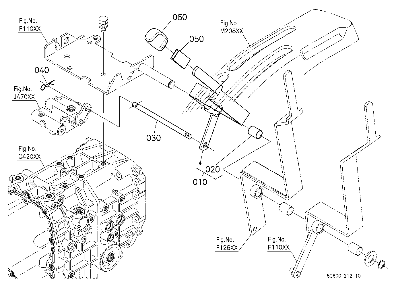 Pto Shift Lever (On-Off)