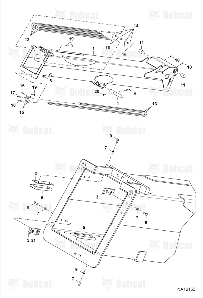 Outer Boom  B41G11055 & Above