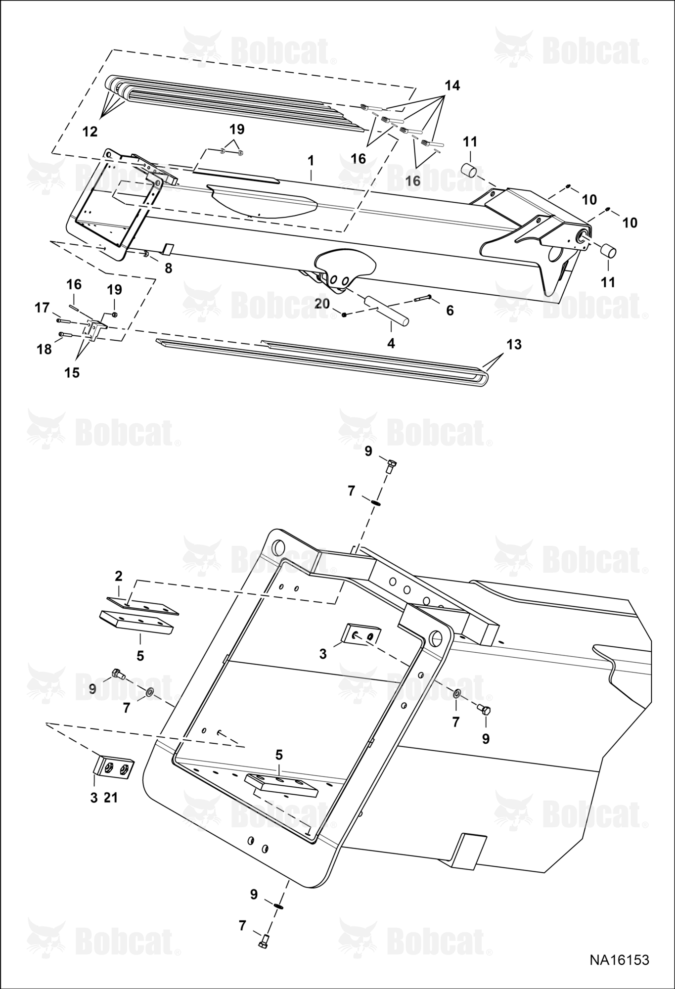 Outer Boom  B41K11055 & Above